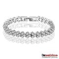 Cubic Zirconia Tennis Bracelet for Women (CBR0002-B)