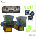 Waste HDPE Pipe Single Shaft Shredder