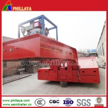 Separable Detachable Removable Gooseneck Front Loading Mover Low Bed Semi-Trailer