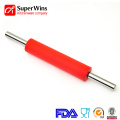 Baking Stainless Steel Handle Silicone Rolling Pin