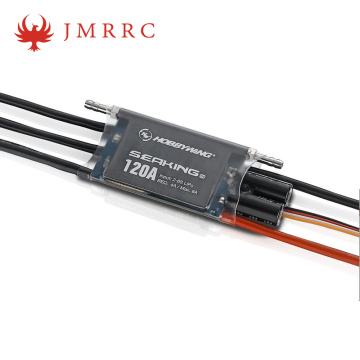 Seaking Pro 120A Esc sans pinceau imperméable pour les bateaux