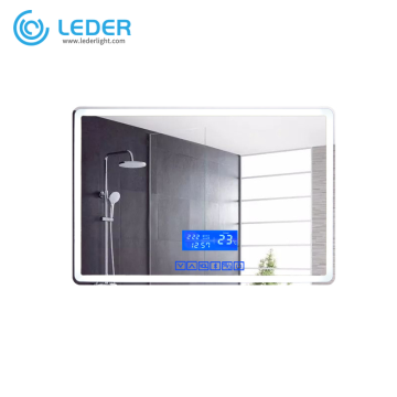 LEDER Big Vanity Mirror com luzes