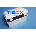 2015 Tibox Te Series Caja de plástico (cierre de plástico + bisagra)