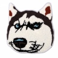 Cartoon Husky Dogs Handtuch Chenille Stickseil Patches
