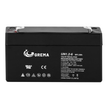 Batterie d&#39;acide de plomb scellé pour le système d&#39;alarme 6V1.2AH