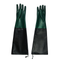 PVC Dipped glove reinforced cuffwith rain coated material