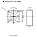 Eingang DC 5V Mini Cllong Fan