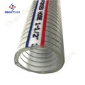 spiral galvanized wire reinforced vacuum suction tubing