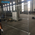 Galvanized and PVC coated temporary fence panels