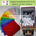 Colors Felt Handcraft Felt Nonwoven Felt Polyester Felt