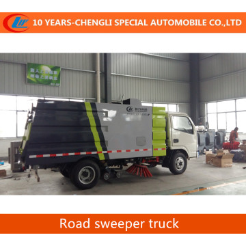 Dongfeng 4*2 electric Road Street Cleaning Sweeper Truck