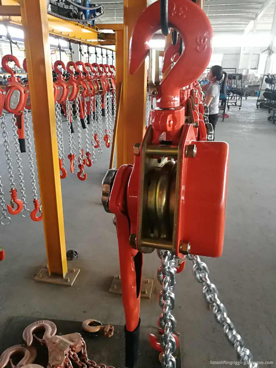 handle lever hoists