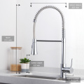 Stainless Steel Pull Down Sprayer Kitchen Sink Faucet