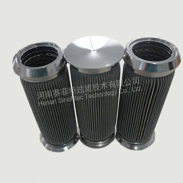 316L Pleated Sintered Fiber Felt Filter Cartridges