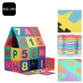 Tapis de puzzle Melors EVA Alphabet &amp; Number pour les enfants jouant