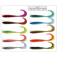 Klassische Single Tail Soft Fishing Lure