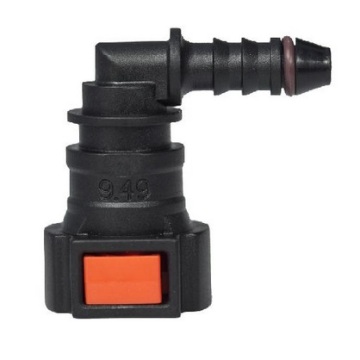 Urea SCR System Quick Connector 9.49 (3/8) - ID6 90° SAE