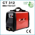 Inversor dc tig mma máquina de solda de corte CT312