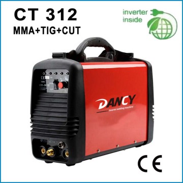 Inversor dc tig mma máquina de solda de corte CT312