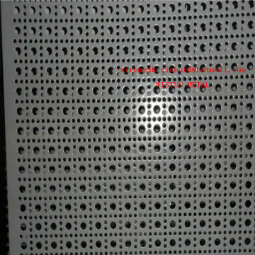 Chapa de metal perfurada galvanizada / Galvanizado Punching Hole Mesh / Galvanized Perforated Wire Mesh