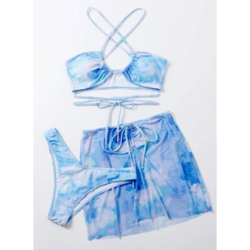 Sexy swimwear bikini tie dye swimwear women