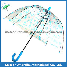 Dome Children Bubble Umbrella/Clear PVC Transparent Plastic Umbrella