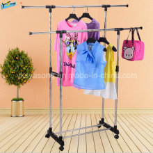 Ausziehbares Rolling Folding Clothes Hanger Schuh Rack