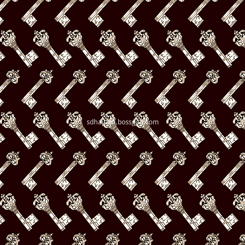 Veritable wax block print fabric