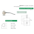 Pressure Sensor Miniature Compression Load Cell