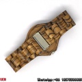Top-Qualität Zebra-Holz Uhren Quarzuhren