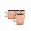 Pure Copper Moscow Mule Mug Set