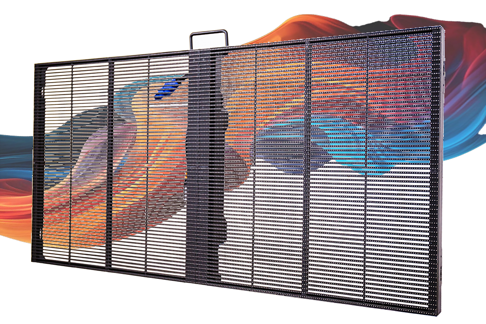 Die-cast Aluminum Transparent Video Screen Die-cast Aluminum Transparent Video Screen