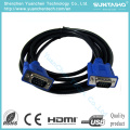 2016 de alta calidad HD 15pins macho a macho Cable VGA