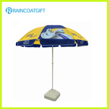 Windproof Polyester Promotional Beach Umbrella