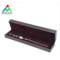 custom logo pu leather box for bangle