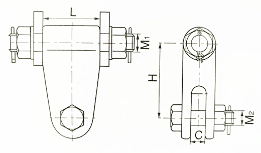 Type EB LT Tower-Connecting Hinge