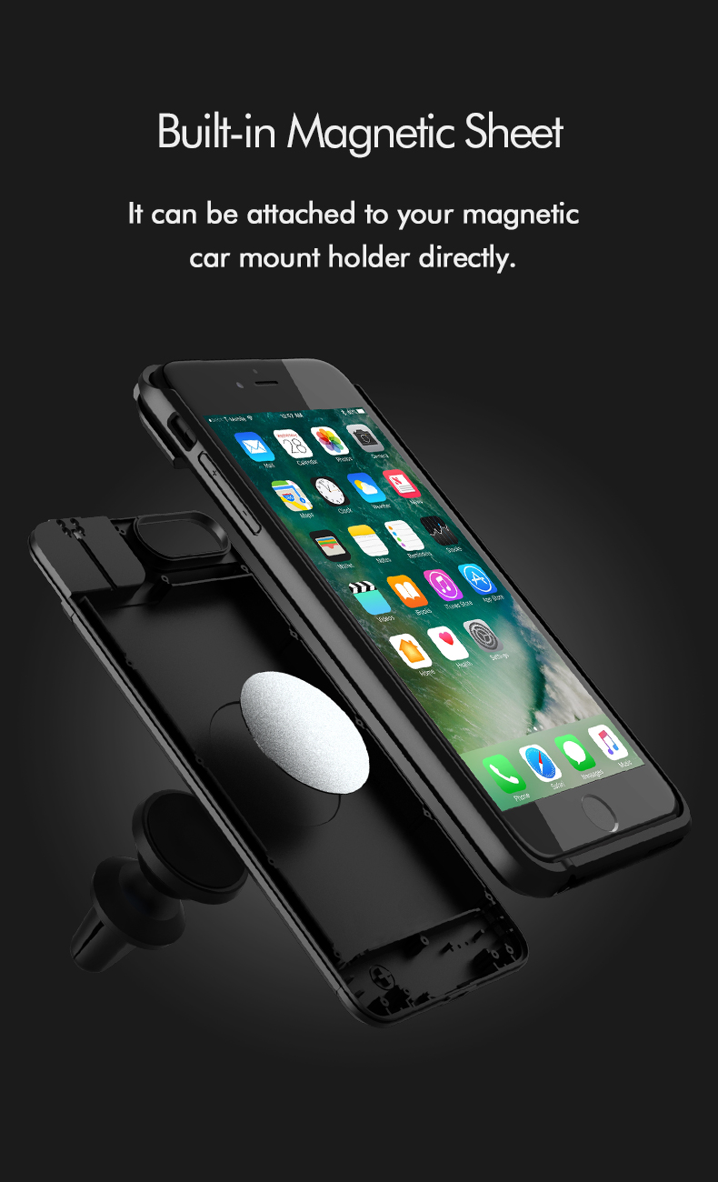 Multi Function Phone Battery Case For Iphone 7 8 13