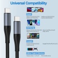 USB4 C to C Cable 40Gbps 100W 1m