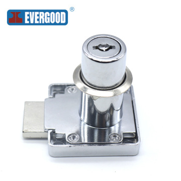 High Security Safety Zinc Alloy Filing Cabinet Chrome Plated Drawer Lock