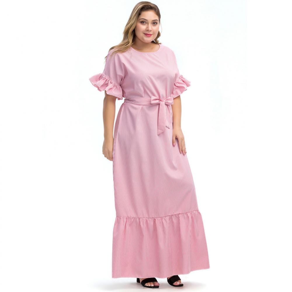 Ruffled Plus Size Dress Jpg