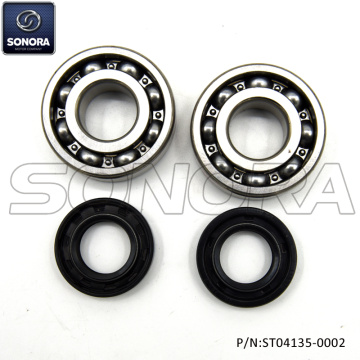 Derbi Senda Crank Sharf Bearing Set Incl. Oil Seals (P/N:ST04135-0002) Top Quality