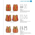 Protección de seguridad Ciclismo En20471 chaleco de seguridad reflectante amarillo de alta visibilidad