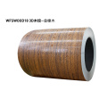 Printech Ppgi 2D/3D wooden textile for facade, ceiling