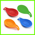 Ensemble de porte-cuillère en silicone coloré de bonne qualité