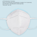 N90 Respirator Mask KN90 Face Mask High Filtration Barrier Against Dust Breathable Respirator Mask with Soft Lining and Earloops