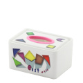 Fashion Rectangle Plastic Tissue Box