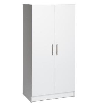 Einfache kleine weiße Garderobenschrank Design