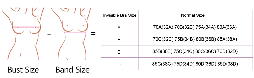 seamless invisible bra