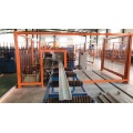 Heavy duty shelving rack decking roll forming machine