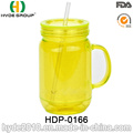 16oz angepasst BPA Freibier Kunststoff Becher mit Henkel (HDP-0166)